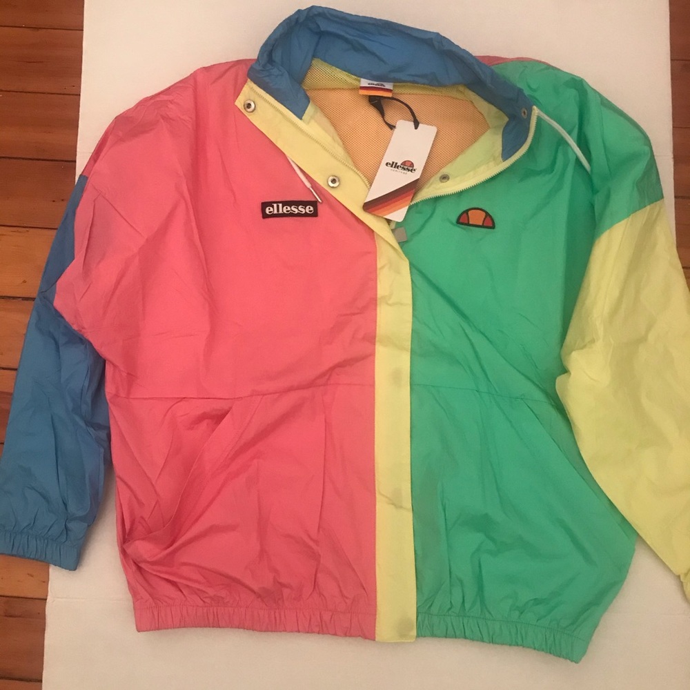 New women old school ellesse jacket